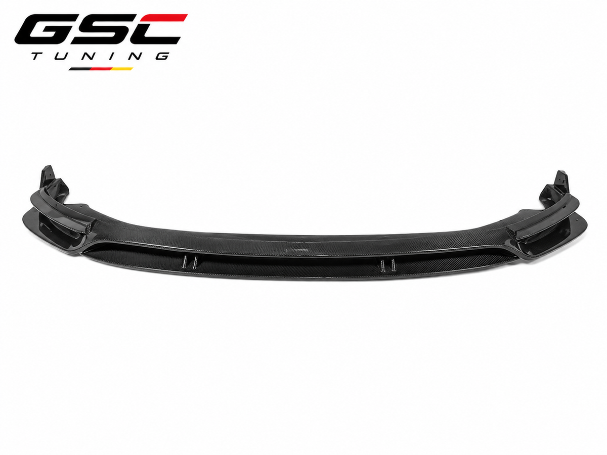 GSC Carbon Fiber SD Style Front Lip Spoiler For Porsche Panamera 971 2017-2023