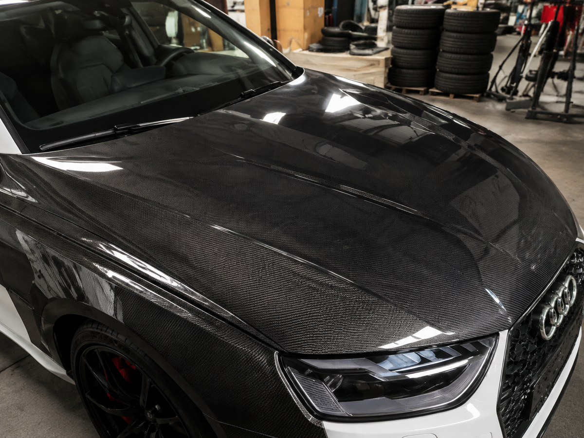 GSC Carbon Fiber Hood Bonnet For Audi S4 B9.5 2020-2024