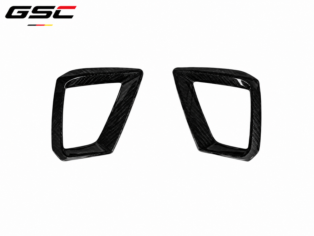GSC Carbon Fiber Fog Light Covers For Audi S4 B9.5 2020-2024