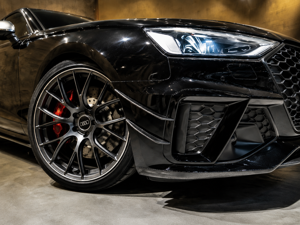 GSC Carbon Fiber Front Canards For Audi S4 B9.5 2020-2024