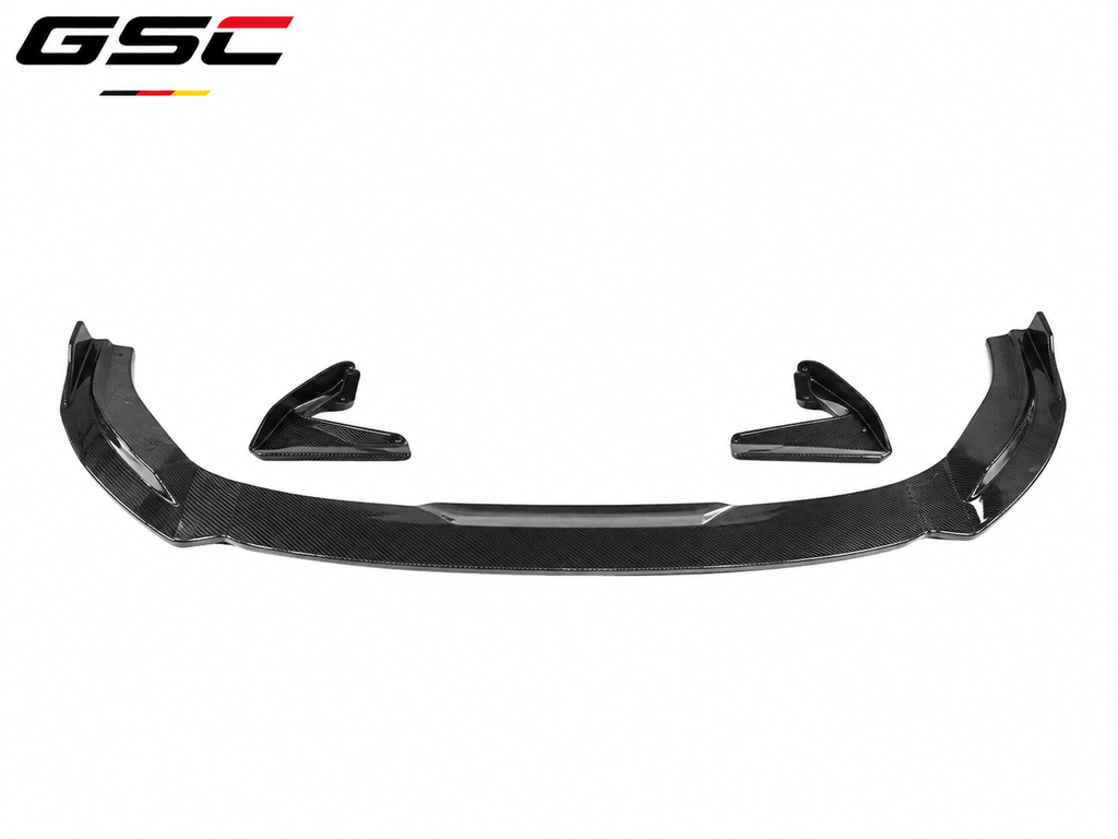 GSC Carbon Fiber Front Lip Splitter For Audi S4 B9.5 2020-2024