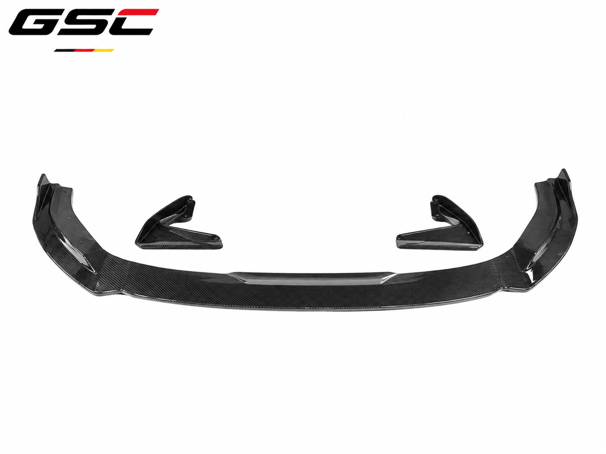 GSC Carbon Fiber Front Lip Splitter For Audi S4 B9.5 2020-2024