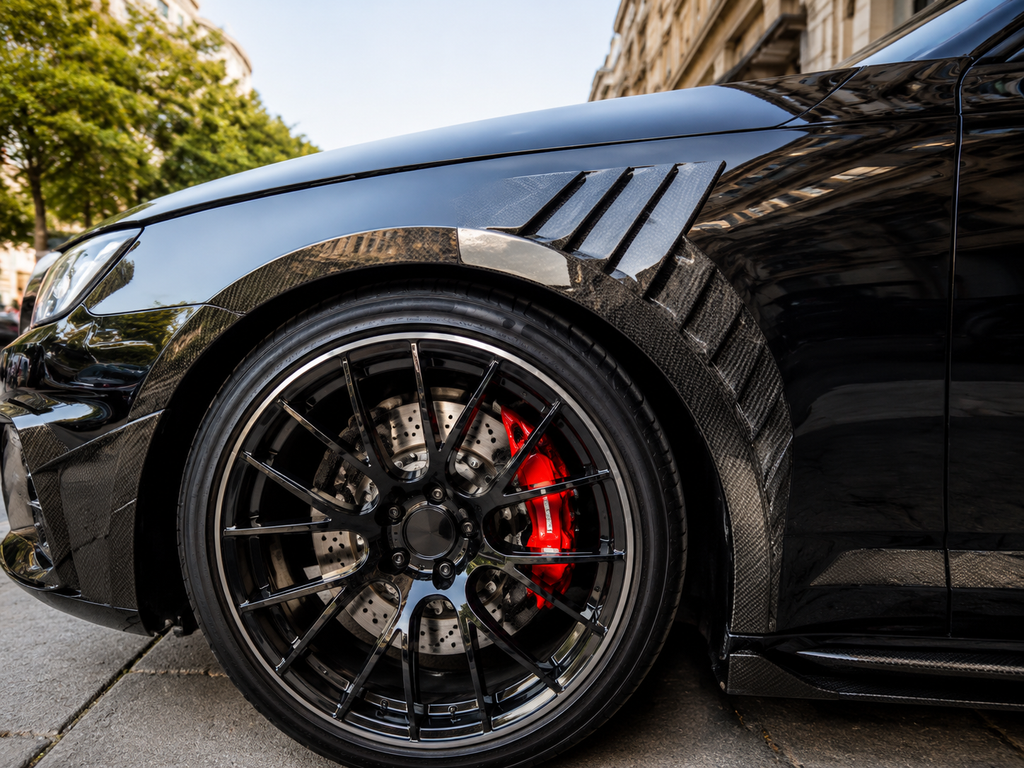 GSC Carbon Fiber Front Fenders For Audi S4 B9.5 2020-2024