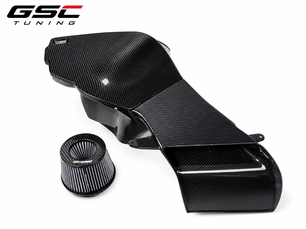 GSC Dry Carbon Fiber Performance Intake System for Audi S5 B8 EA837 3.0T 2009–2013