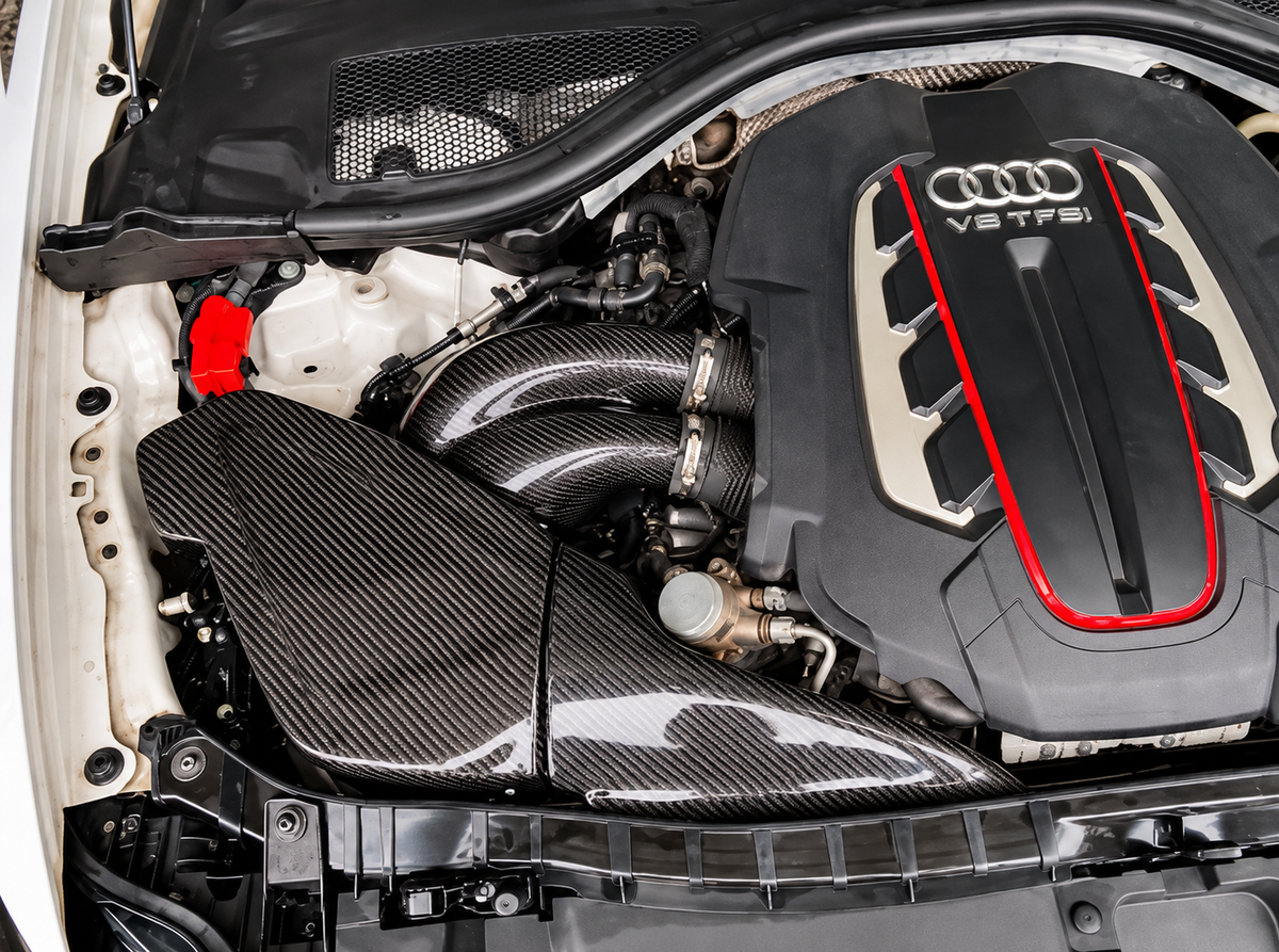 GSC Dry Carbon Fiber Performance Intake System for Audi S6 / RS6 / S7 / RS7 EA825 4.0T 2013–2017