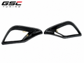 GSC Dry Carbon Fiber Brabus Style Front Fog Light Frame Trim for Mercedes-Benz W217 S-Class Coupe