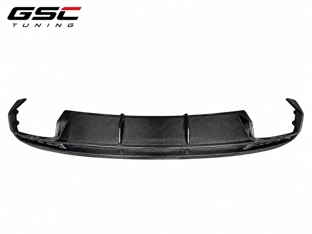 GSC Dry Carbon Fiber Brabus Style Rear Diffuser for Mercedes-Benz W217 S-Class Coupe