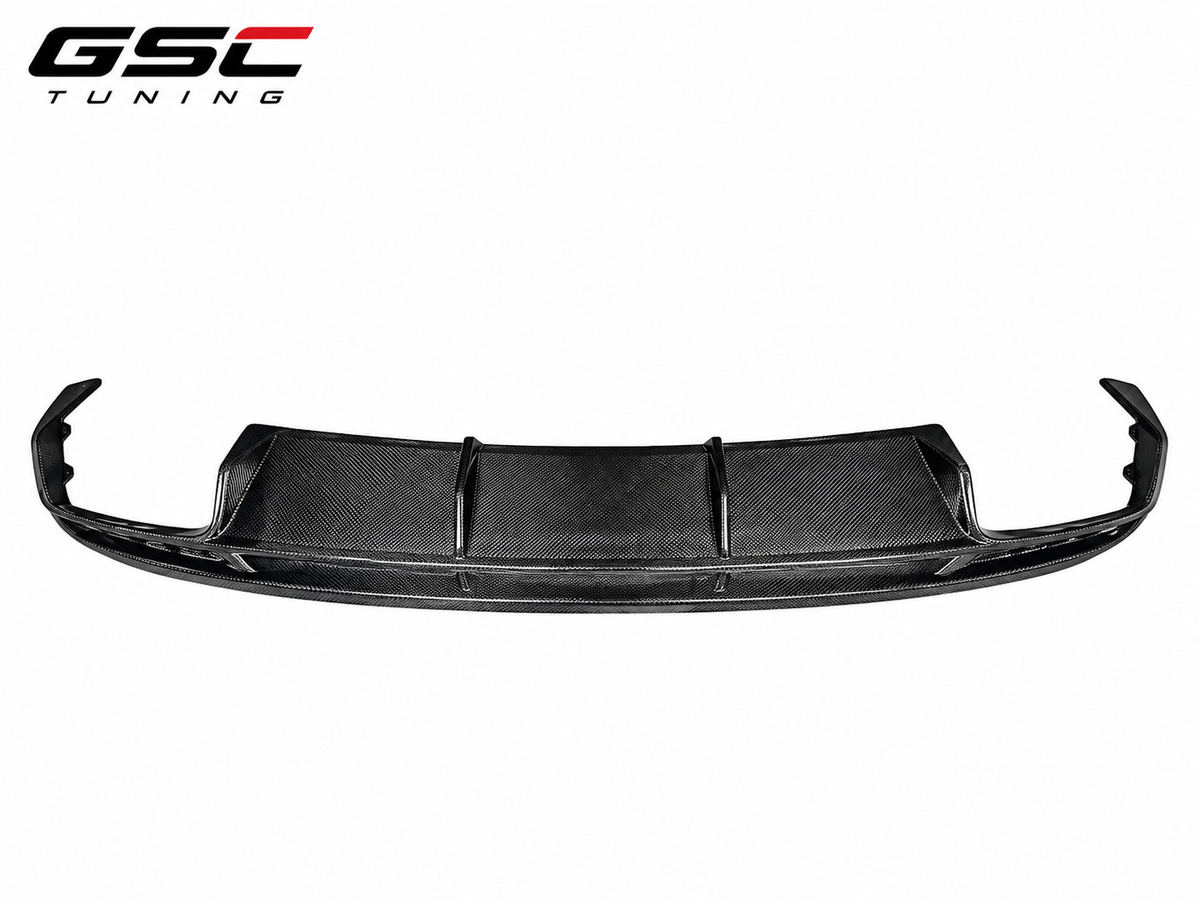 GSC Dry Carbon Fiber Brabus Style Rear Diffuser for Mercedes-Benz W217 S-Class Coupe