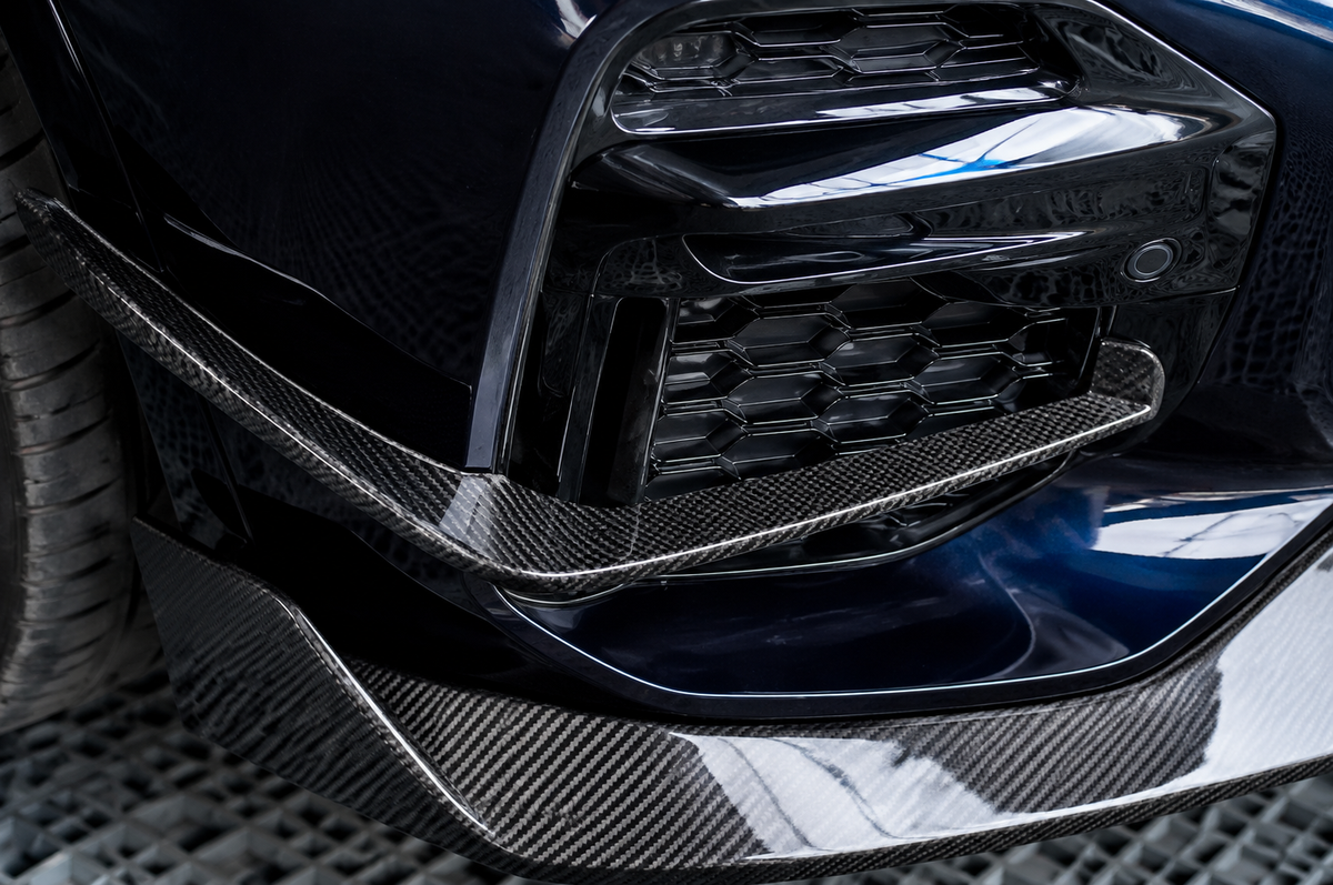 GSC Carbon Fiber BMW X5 G05/G18 Front Bumper Canards Air Knife Splitters