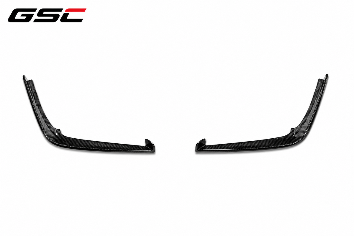 GSC Carbon Fiber BMW X5 G05/G18 Front Bumper Canards Air Knife Splitters