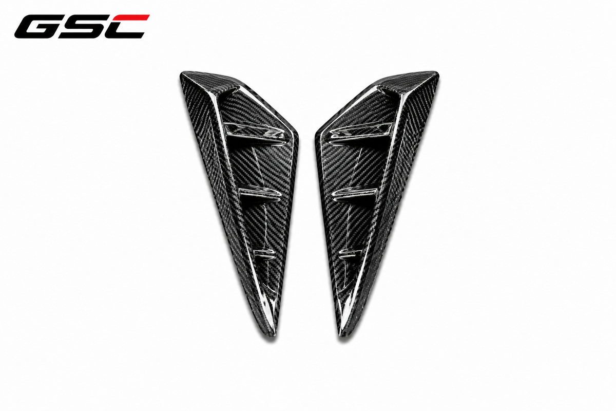 GSC Carbon Fiber BMW X5 G05/G18 Side Fender Vent Trim Air Breather Covers