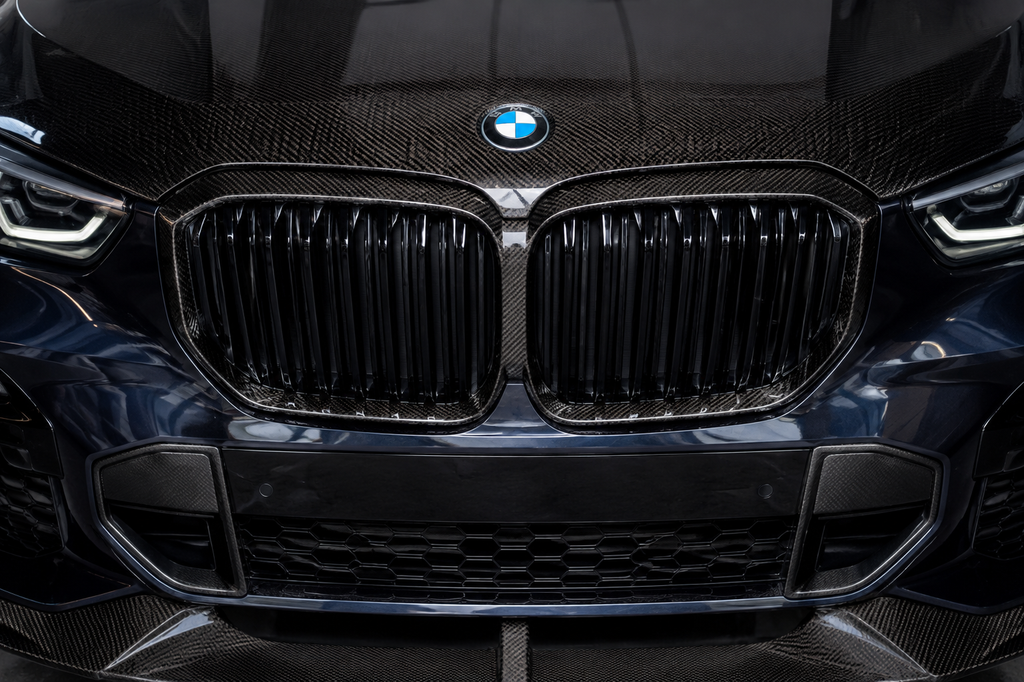 GSC Gloss Black BMW X5 G05/G18 Front Kidney Grille Vertical Slat Grille Upgrade