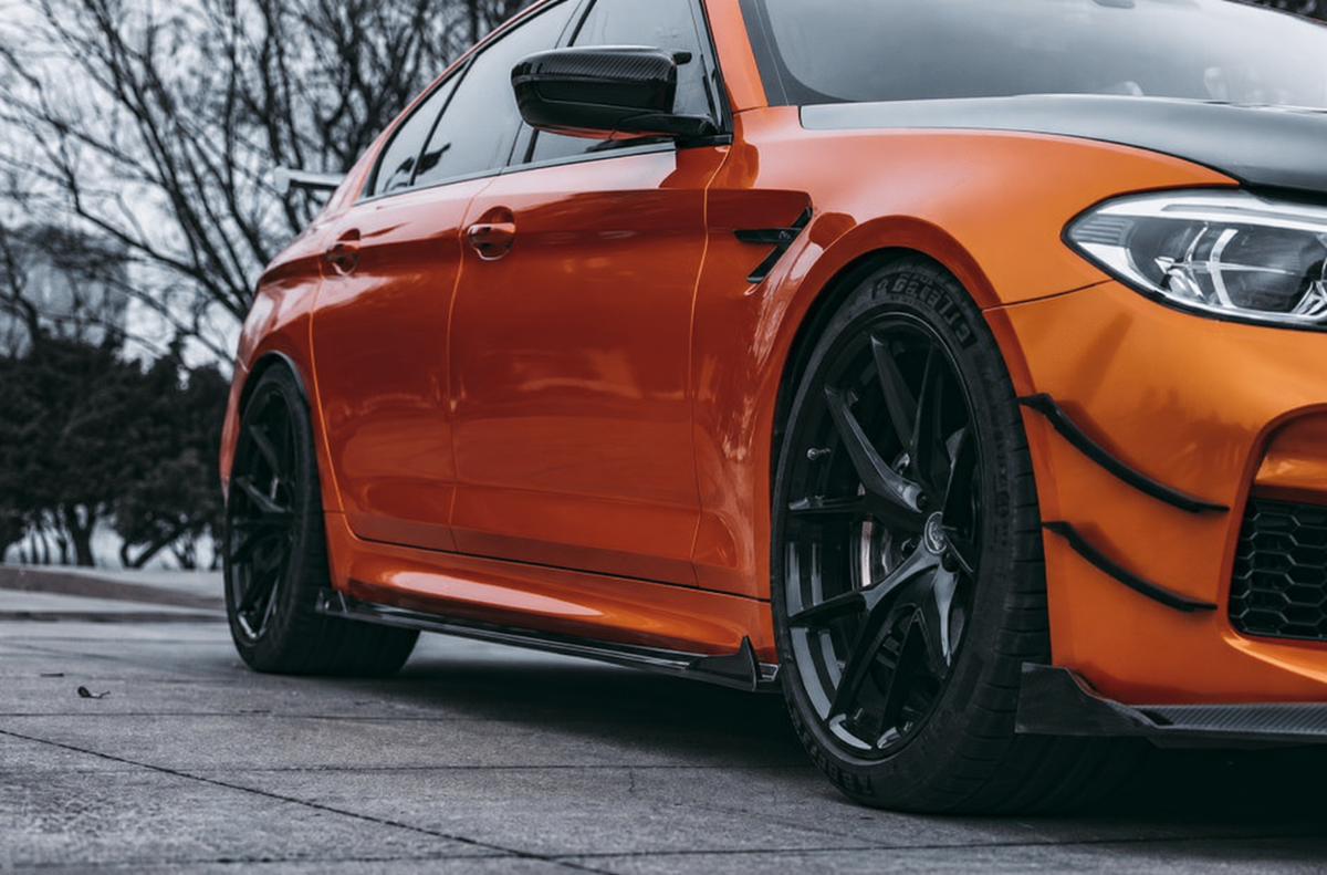 GSC Carbon Fiber Side Skirts For BMW M5 F90 2018-2023