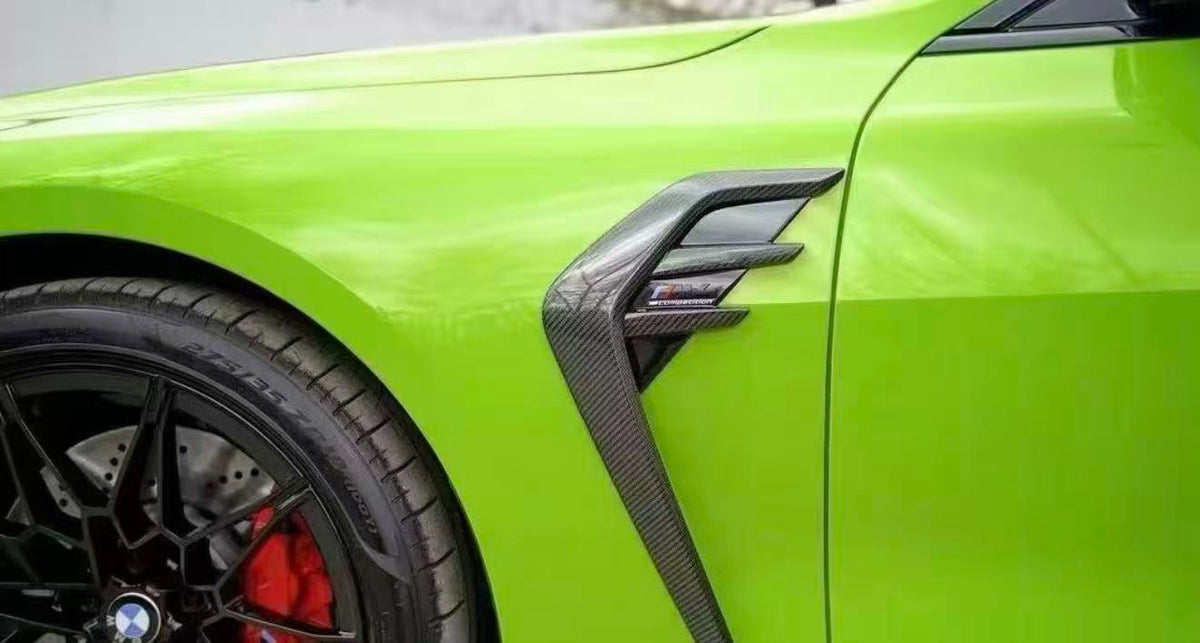 GSC Carbon Fibre CFA Style Fender Vent Trims for BMW M3 G80