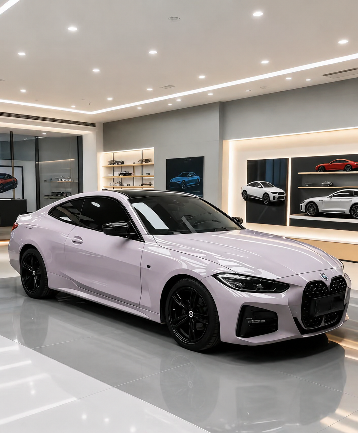 Lambency Rose Violet TPU Color PPF – Pearl Violet Paint Protection Film