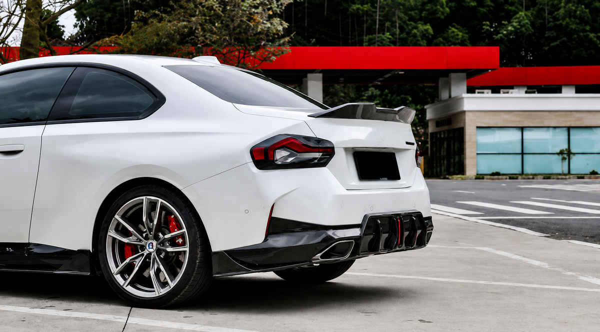 GSC Carbon Fiber BMW M240i G42 Low-Profile Rear Trunk Spoiler