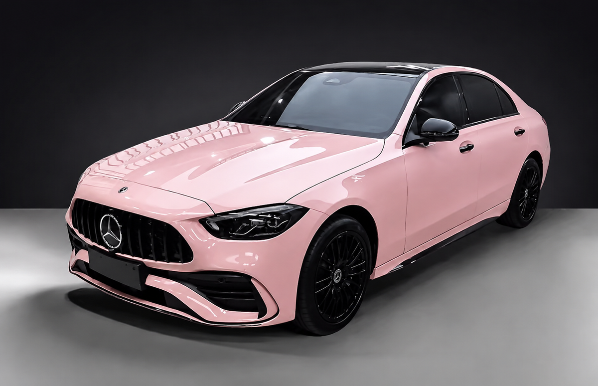 Peach Pink TPU Color PPF – Soft Pearl Pink Paint Protection Film
