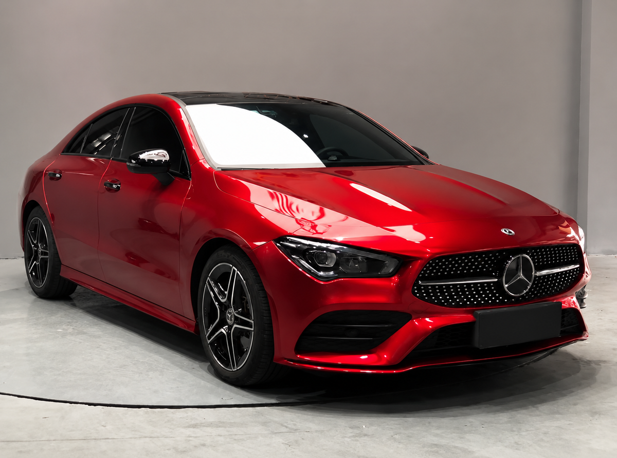 Metal Sapphire Red TPU Color PPF – Metallic Red Paint Protection Film
