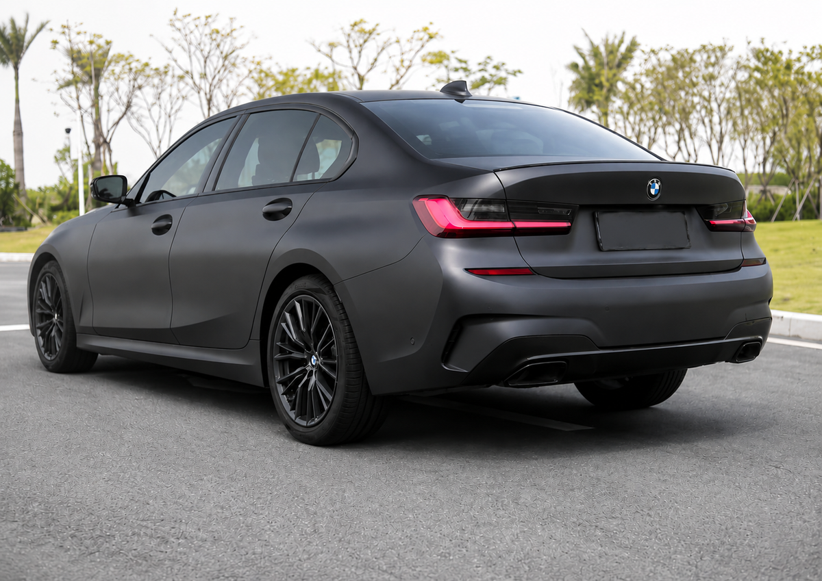 Midnight Blue Black TPU Color PPF – Premium Automotive Paint Protection & Color Change Film