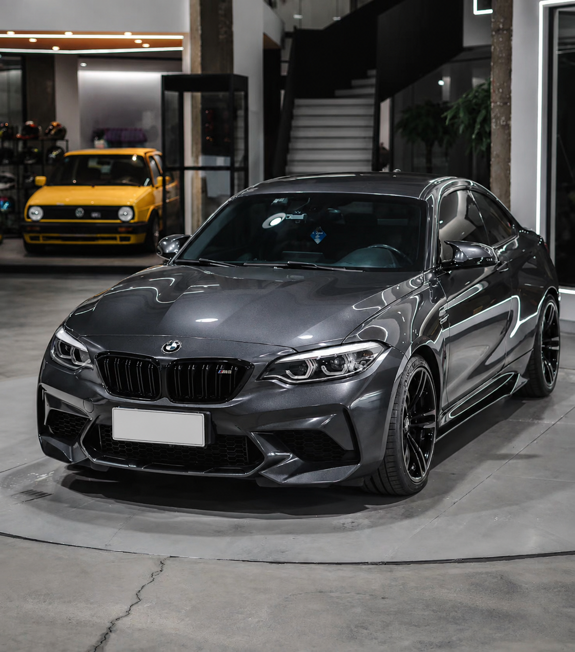 Charcoal Gray TPU Color PPF – Glossy Paint Protection Film