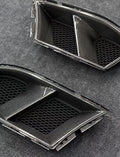 M3 G80 Dry carbon air vent ducts black mesh (Scoops)